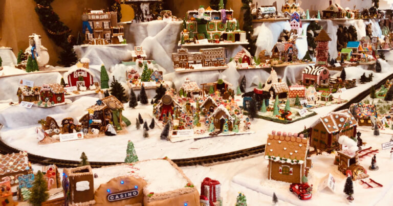 Four Seasons Hotel Las Vegas hosts a Gingerbread village
