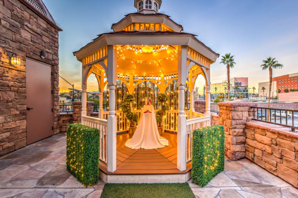 Las Vegas Gazebo Weddings Las Vegas Weddings