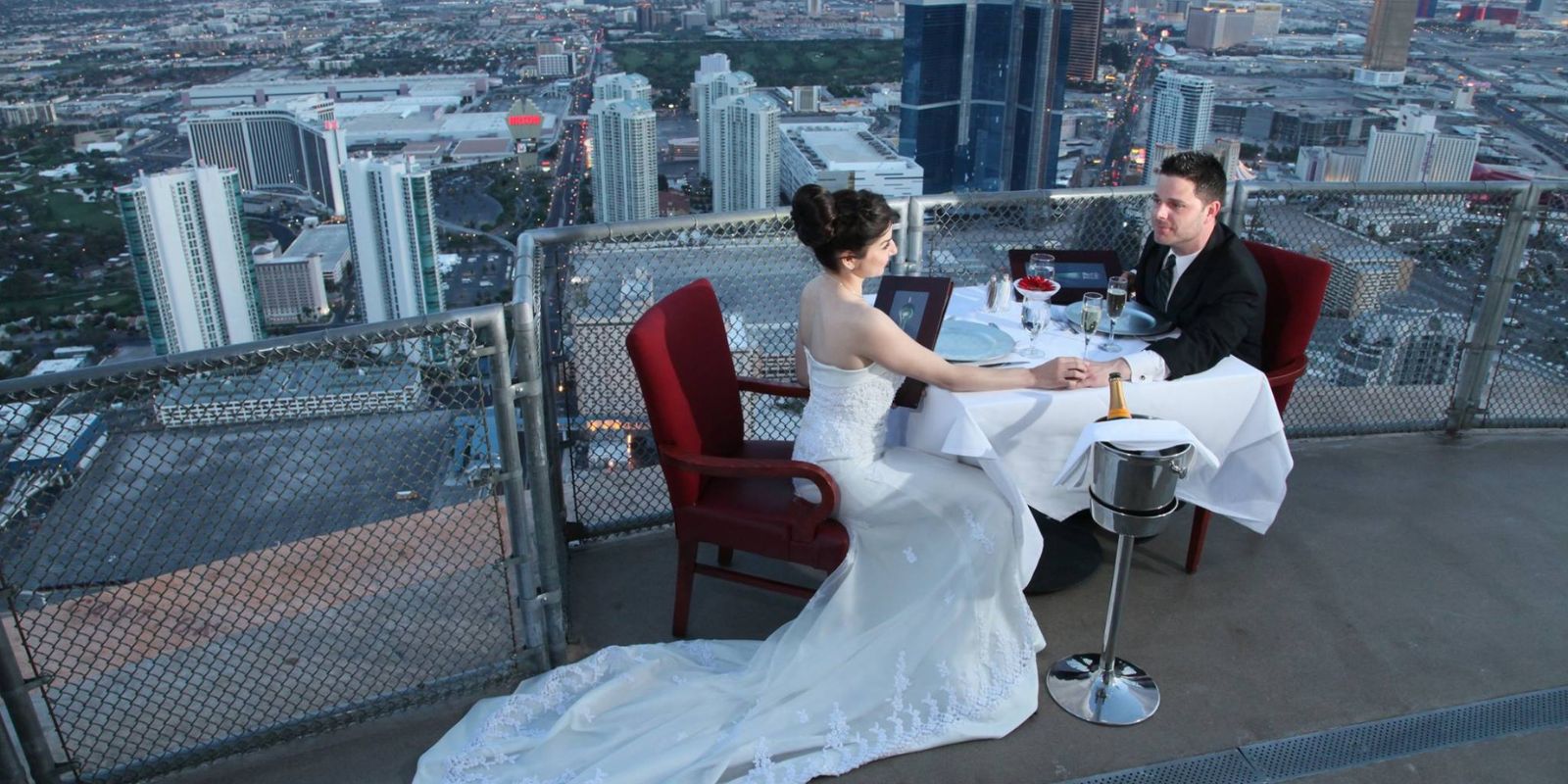 Wedding in the clouds las vegas