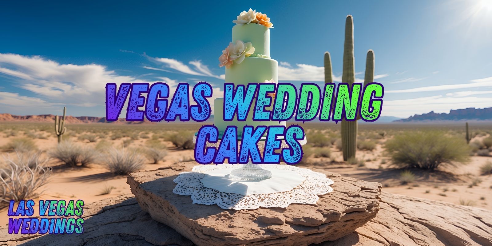 Strip wedding cakes